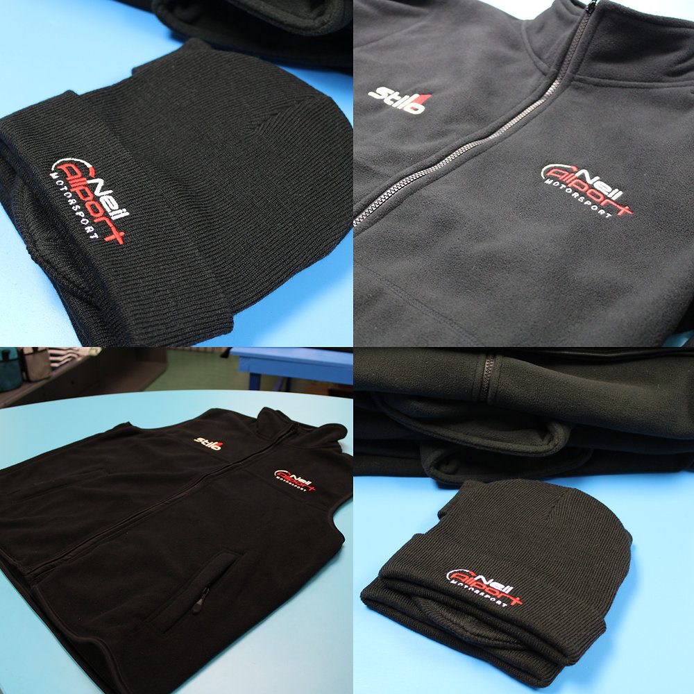 Allport Motorsport Fleeces and Beanies