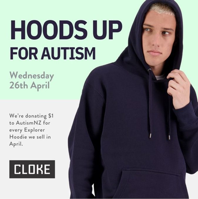 Hoods Up For Autism - 26TH APRIL