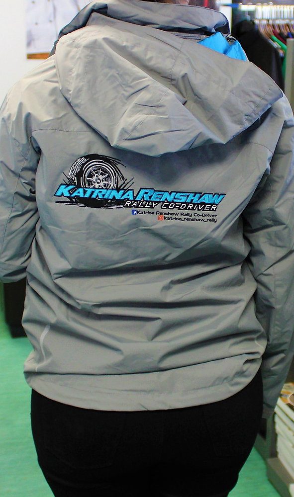 Nordic Jacket for Katrina Renshaw Rally Co-Driver
